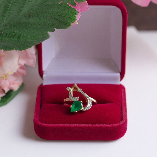 Кольцо из золота 178013