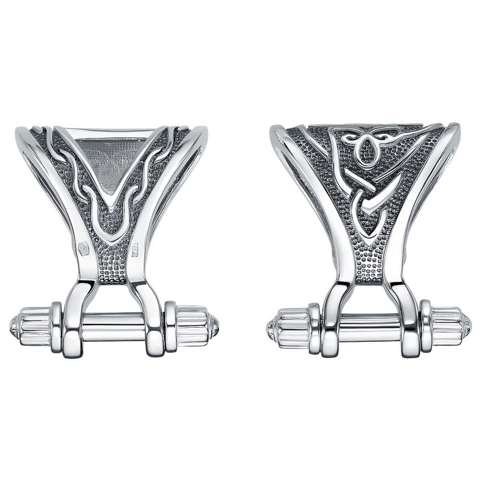 Переходник из черненого серебра 925 пробы 37-000001-105000