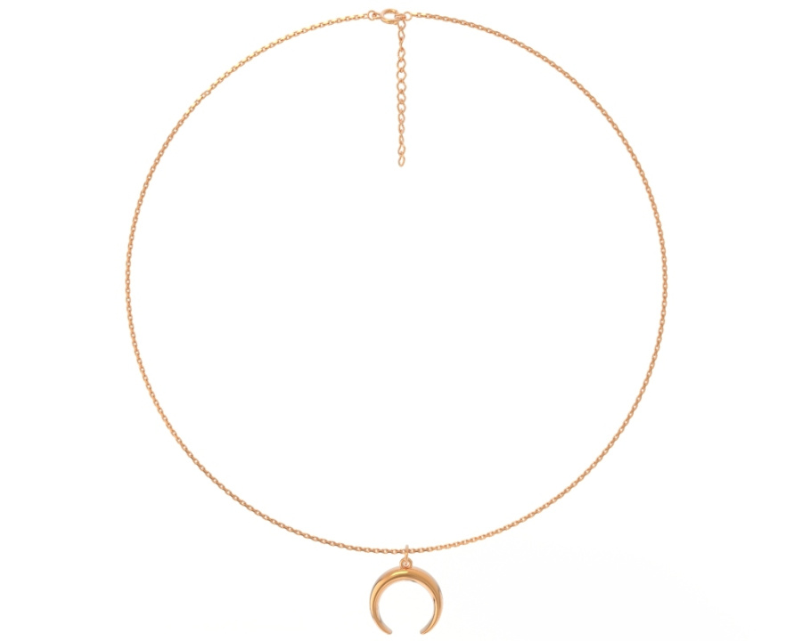 Колье из красного золота 585 пробы 0320378-00240