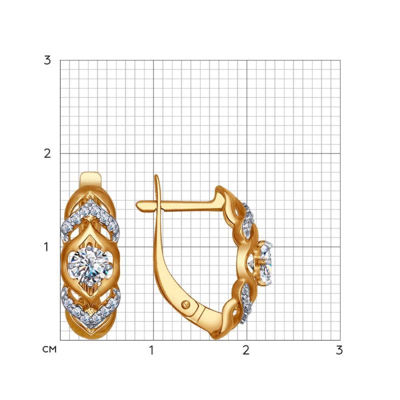 Серьги из серебра 93020778