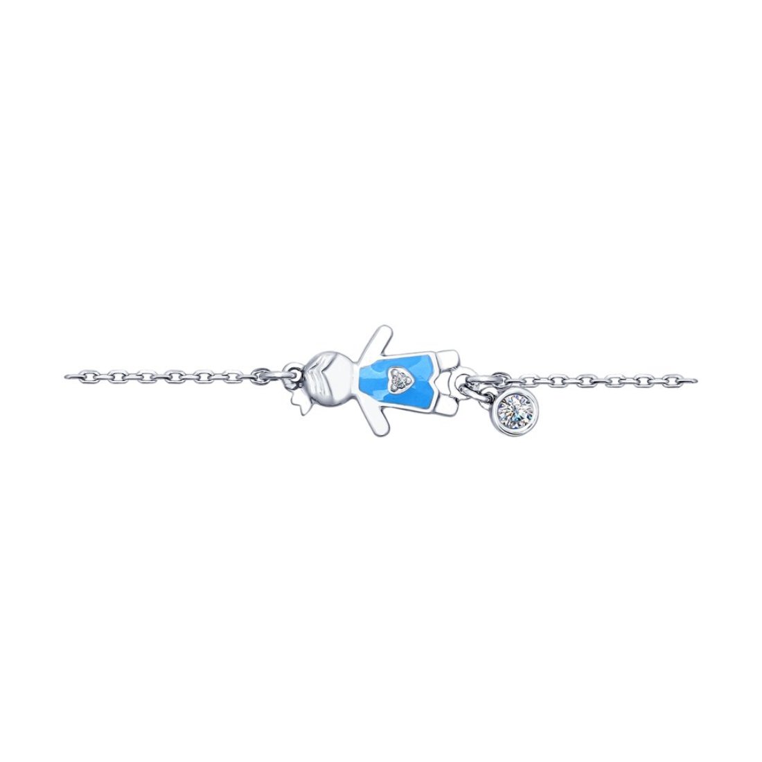 Браслет из серебра 94050377