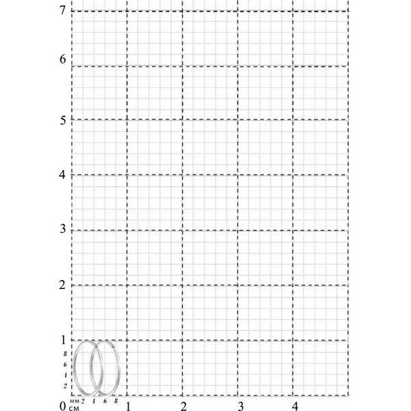 Серьги из серебра К-13-001-10