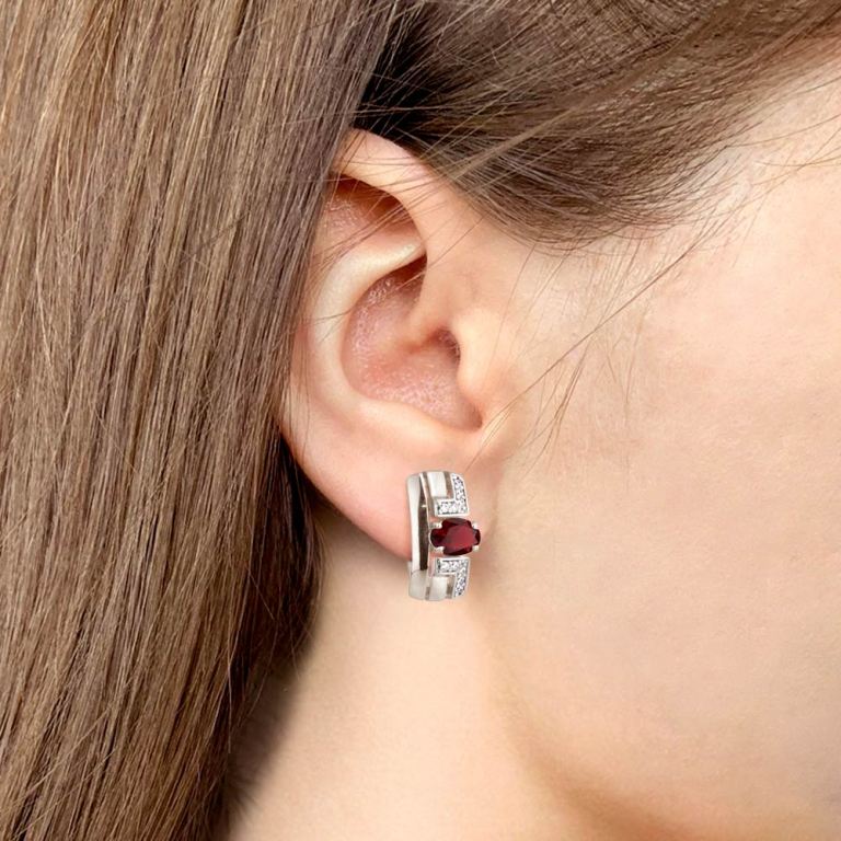 Серьги из серебра 4794903А