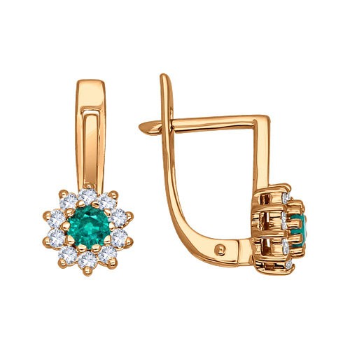 Серьги из золота 3020101