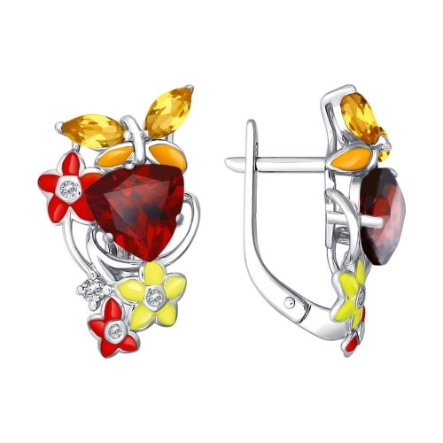 Серьги из серебра 92020557