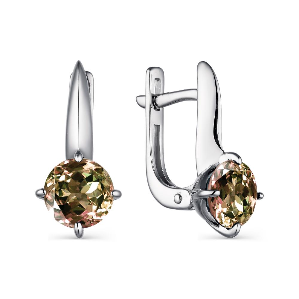 Серьги из серебра 02-1862/00СТ-00