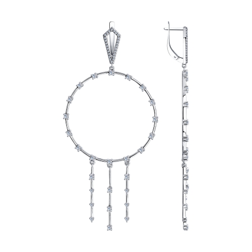 Серьги из серебра 94023985