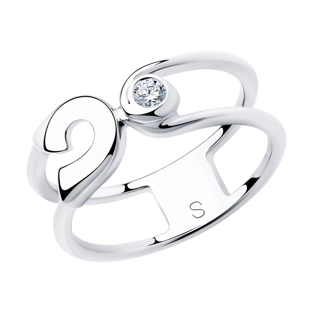 Кольцо из серебра 94012986