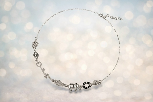 Браслет из родированого серебра 925 пробы 0720239-00245