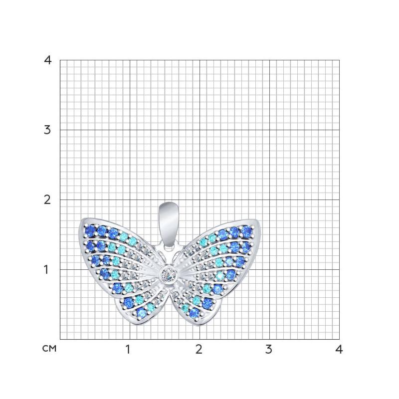 Подвеска из серебра 94031722