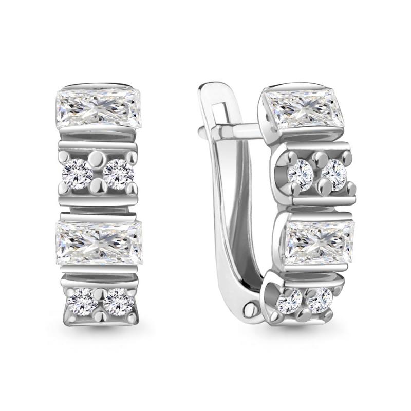 Серьги из серебра 48272А