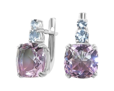 Серьги из серебра 2100883-30355