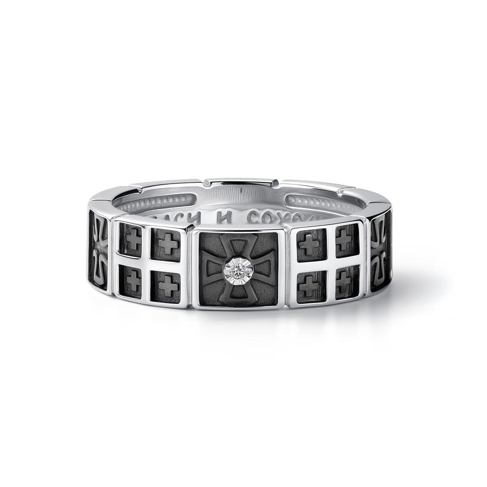 Кольцо из серебра 01-4095/000Б-17