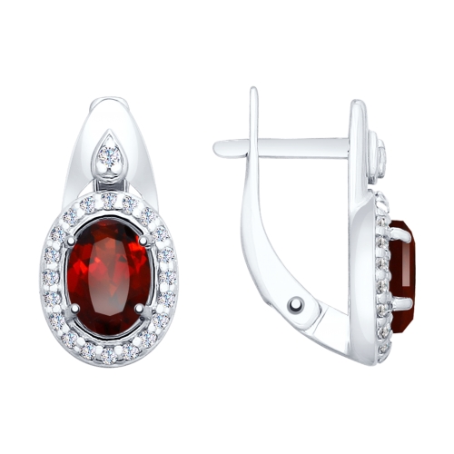 Серьги из серебра 92021685