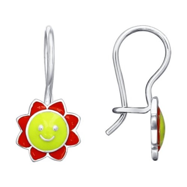 Серьги из серебра 94021633