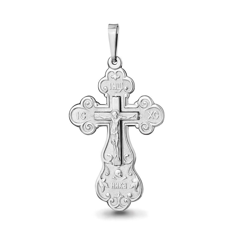 Крест из серебра 10336