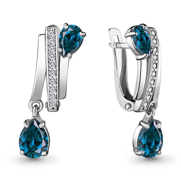 Серьги из серебра 4721208А