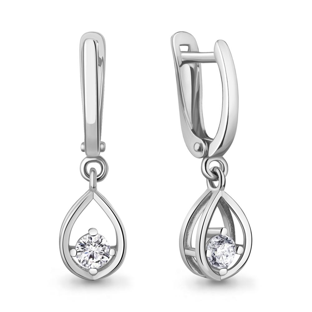 Серьги из серебра 401006А