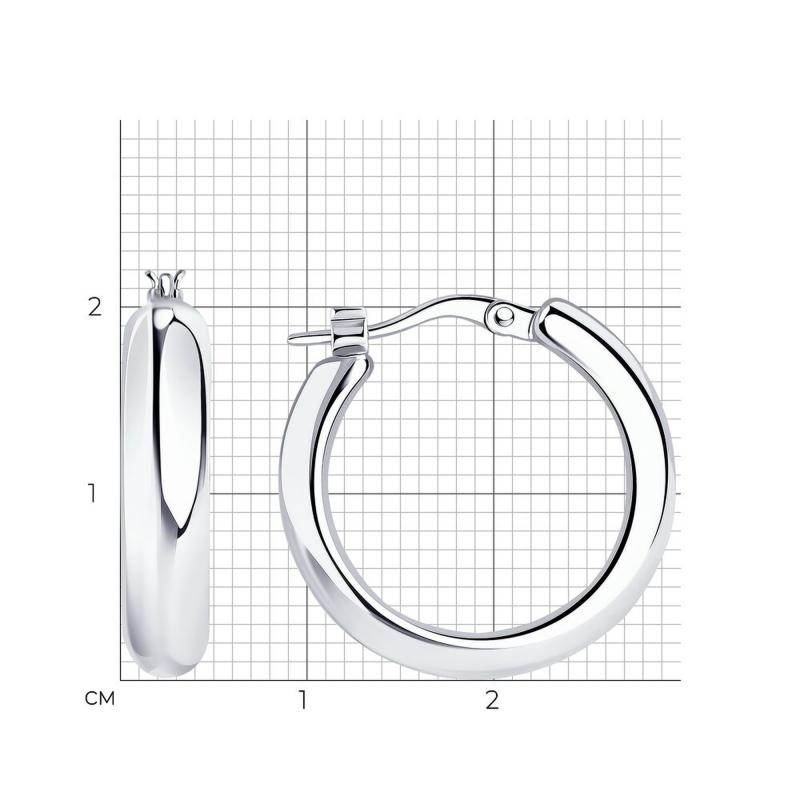 Серьги из серебра 94025058