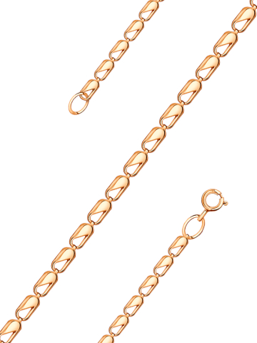 Браслет из красного золота 585 пробы 0710009-00240