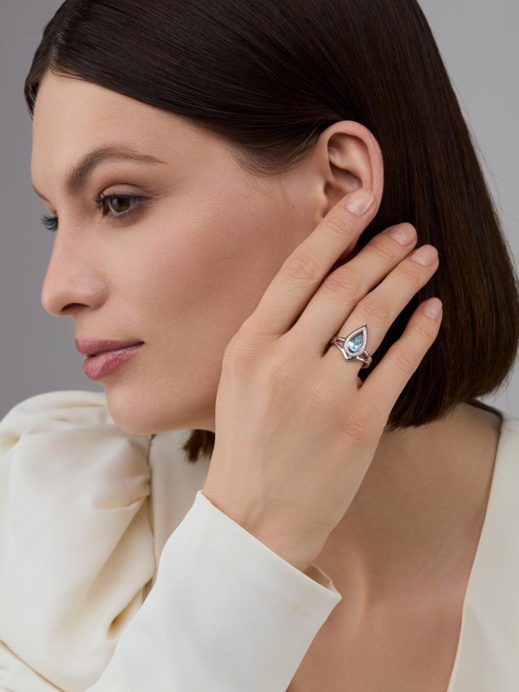 Кольцо из серебра 01-4442/00ТБ-00