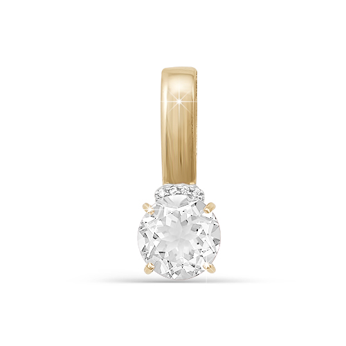 Подвеска из красного золота 585 пробы 031438