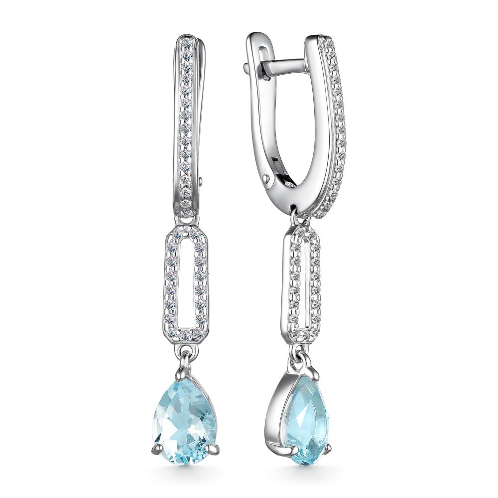 Серьги из серебра 02-3486/00ТБ-00