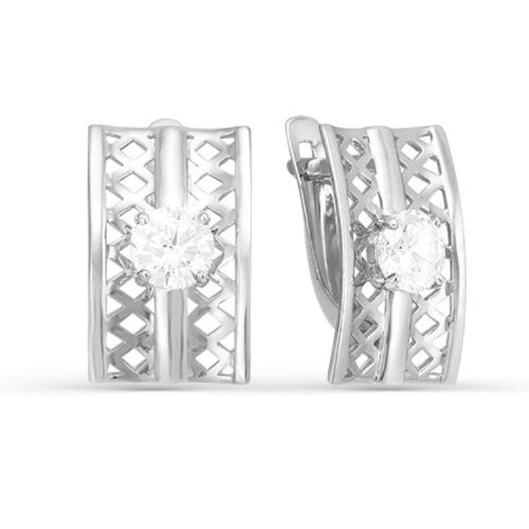 Серьги из серебра с123476