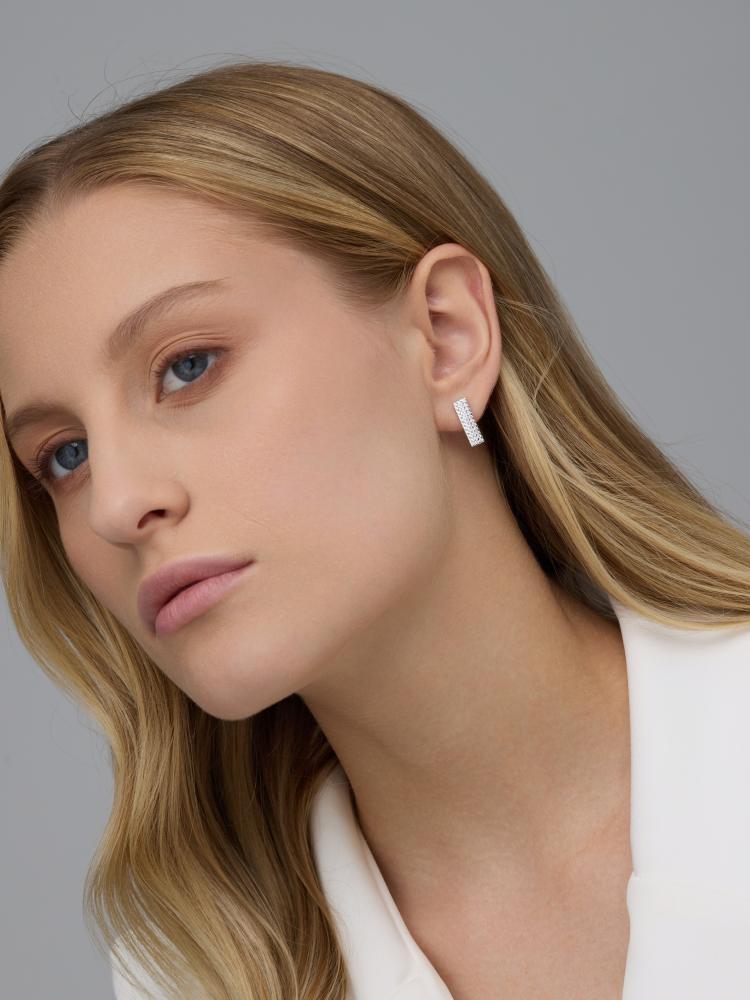 Серьги из серебра 02-4613/00КЦ-00