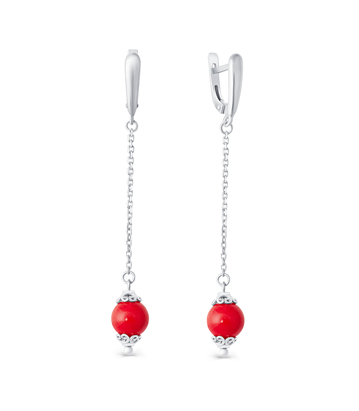 Серьги из серебра 2842.08 Р