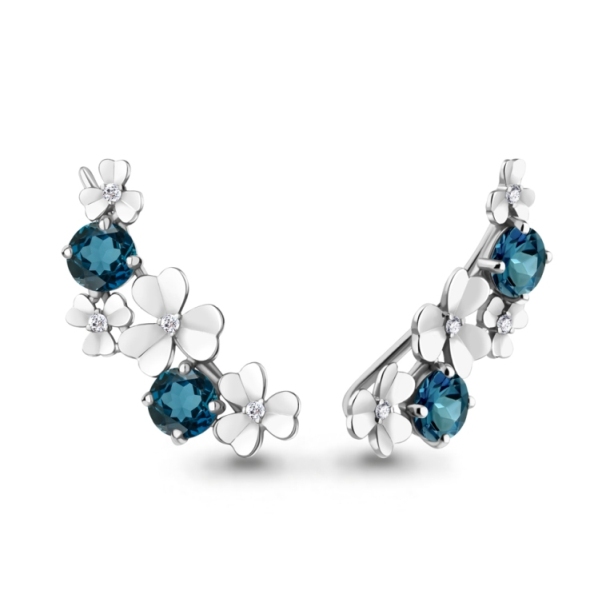 Серьги из серебра 4767608А