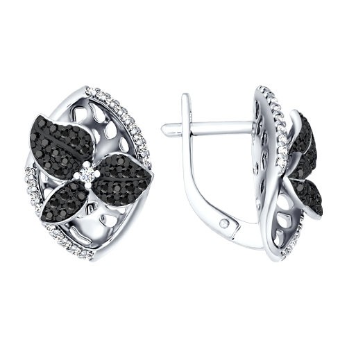 Серьги из серебра 94020907
