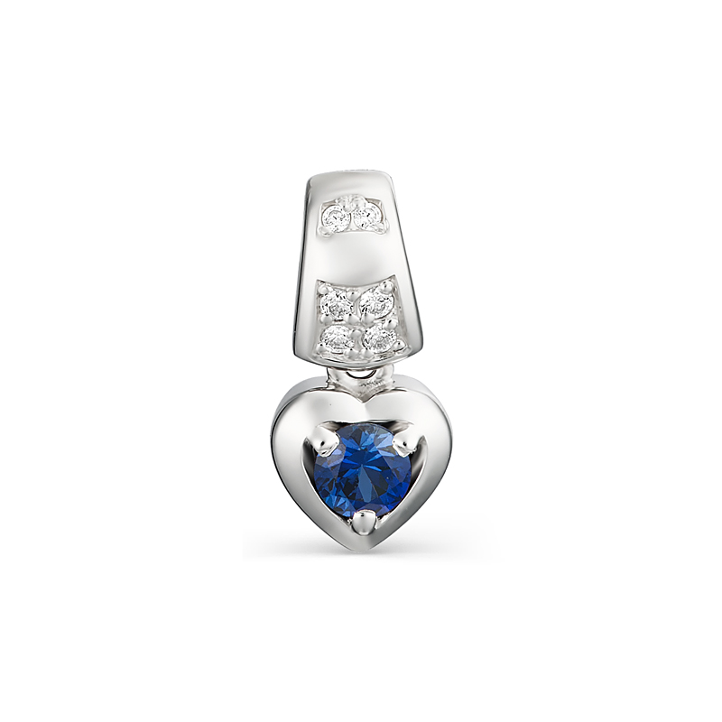 Подвеска из серебра 03-1082/0ГТС-00