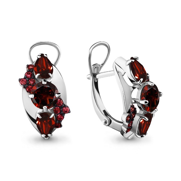 Серьги из серебра 4707603Р