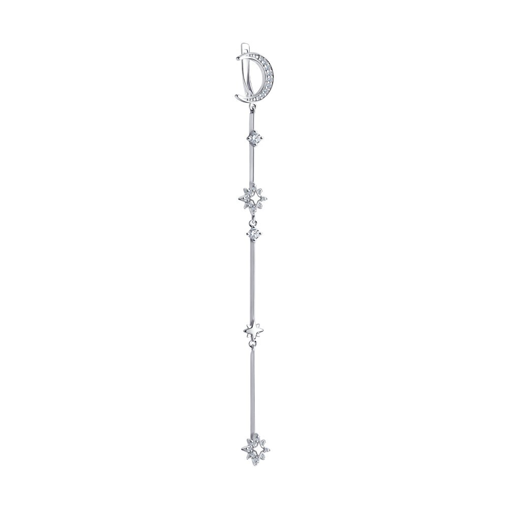 Серьга из серебра 94170097
