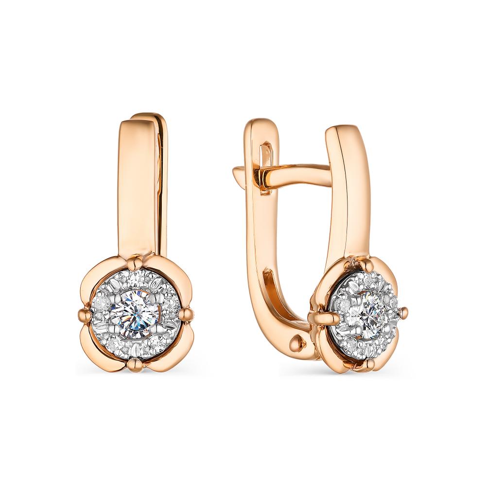 Серьги из золота 23570-100