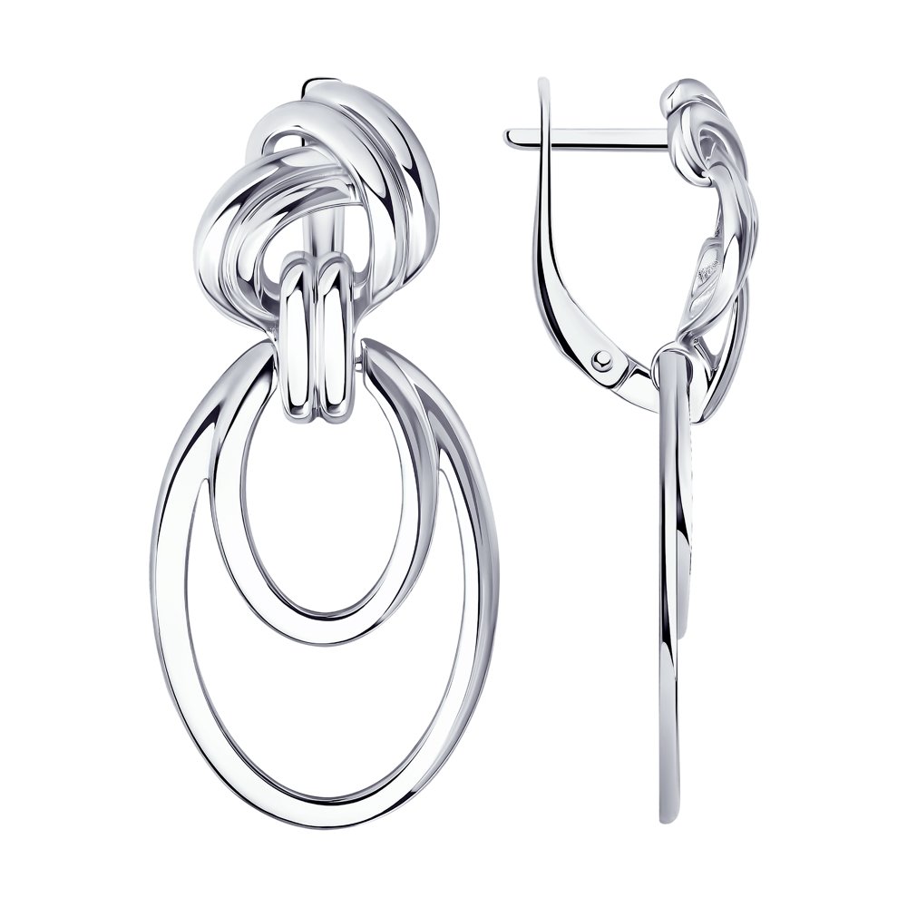 Серьги из серебра 94024355