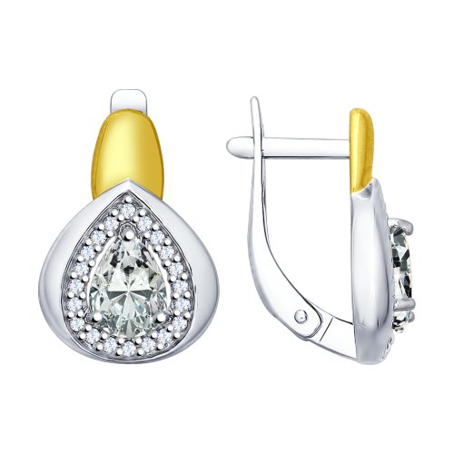 Серьги из серебра 94022639