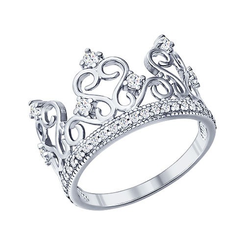 Кольцо из серебра 94011217