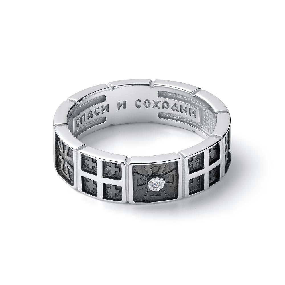 Кольцо из серебра 01-4095/000Б-17