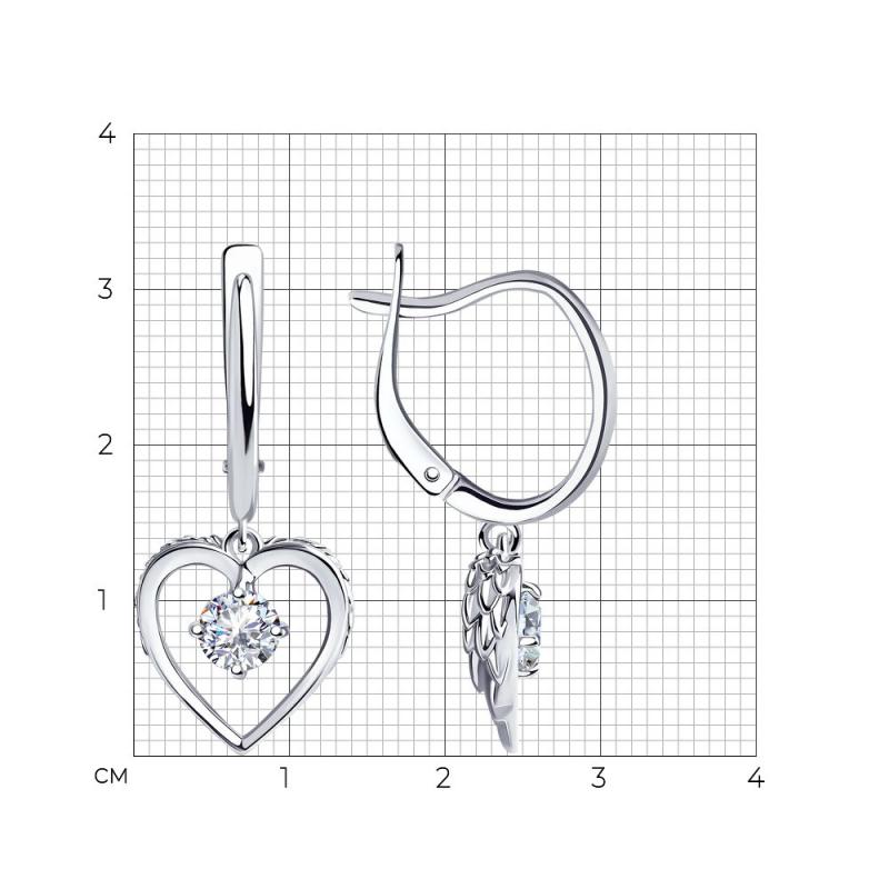 Серьги из серебра 94024439