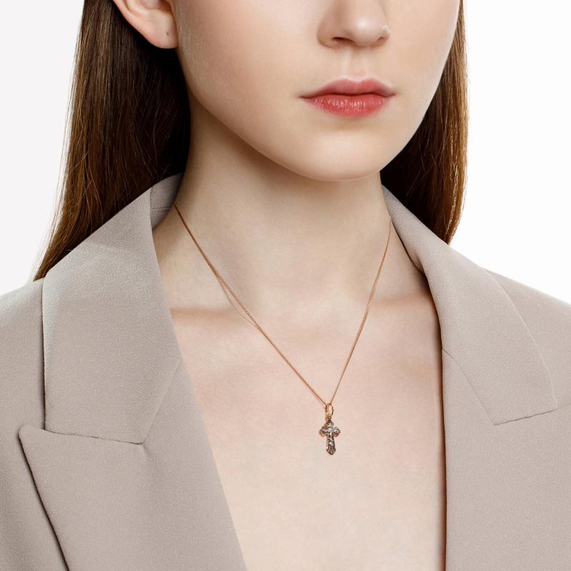 Крест из золота 121209