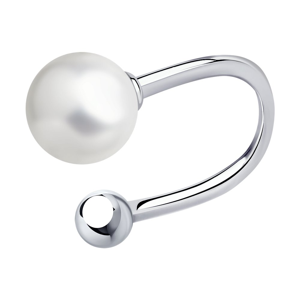 Серьга из серебра 94170145