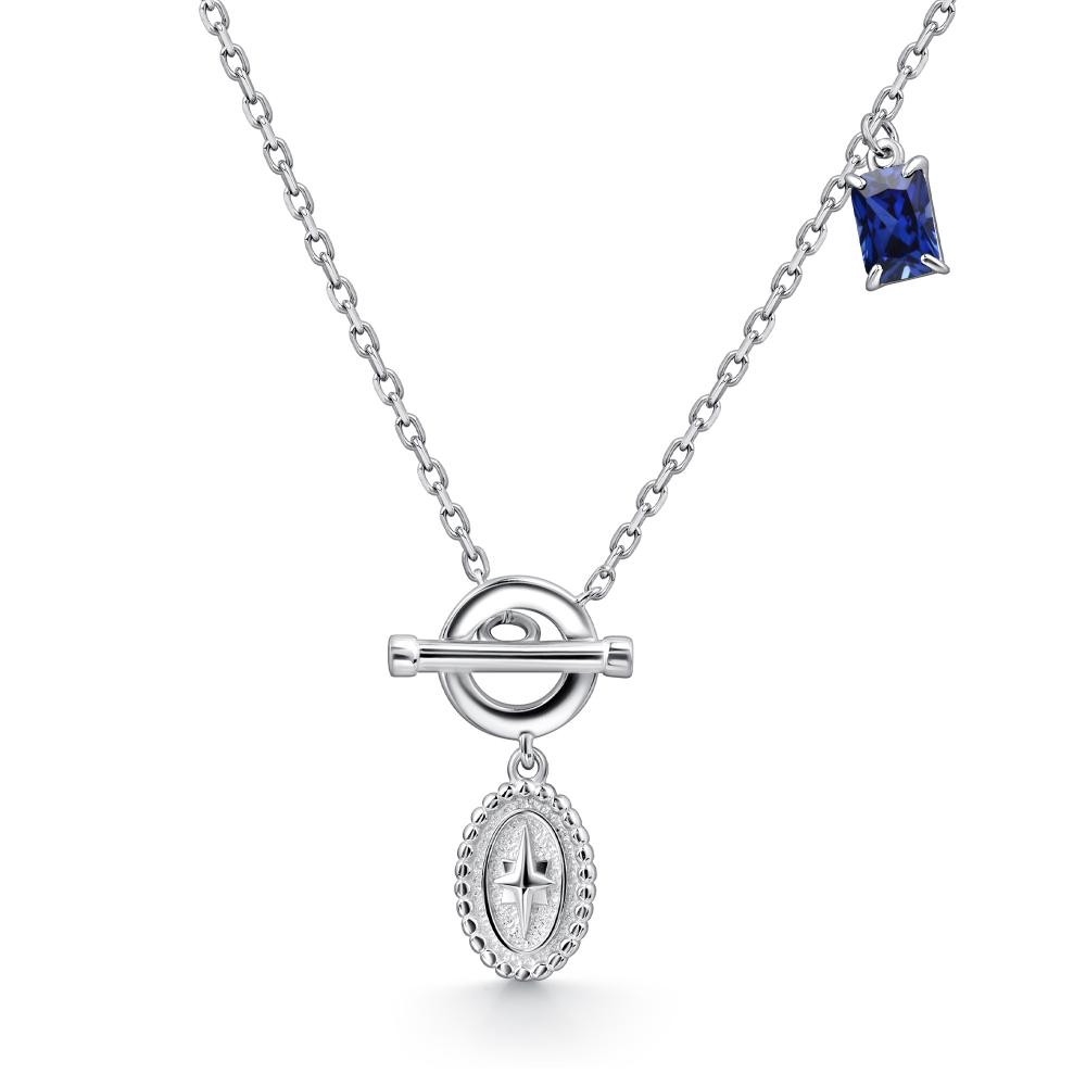 Колье из серебра 06-4623/0ГТС-00