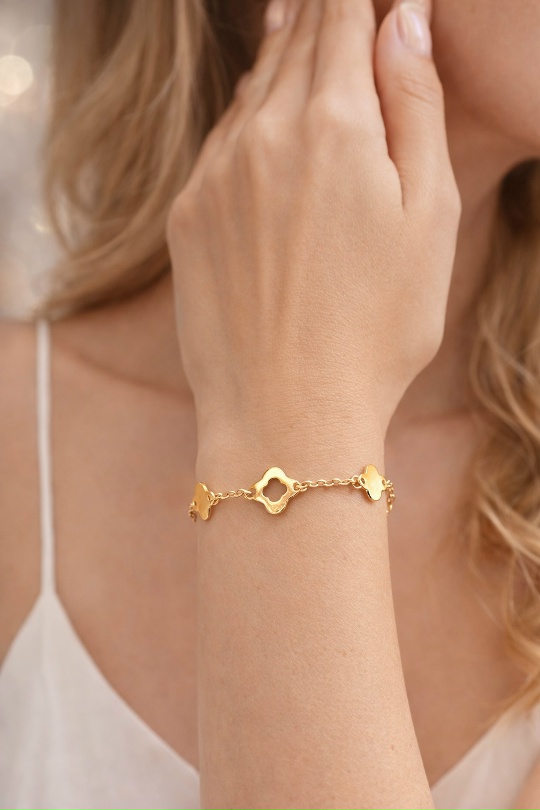 Браслет из красного золота 585 пробы НБ12-565 д. 0,35