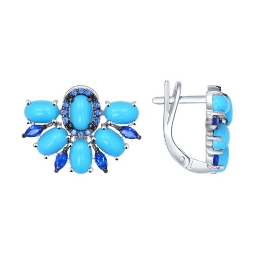 Серьги из серебра 94021994