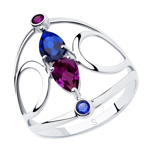 Кольцо из серебра 94013024