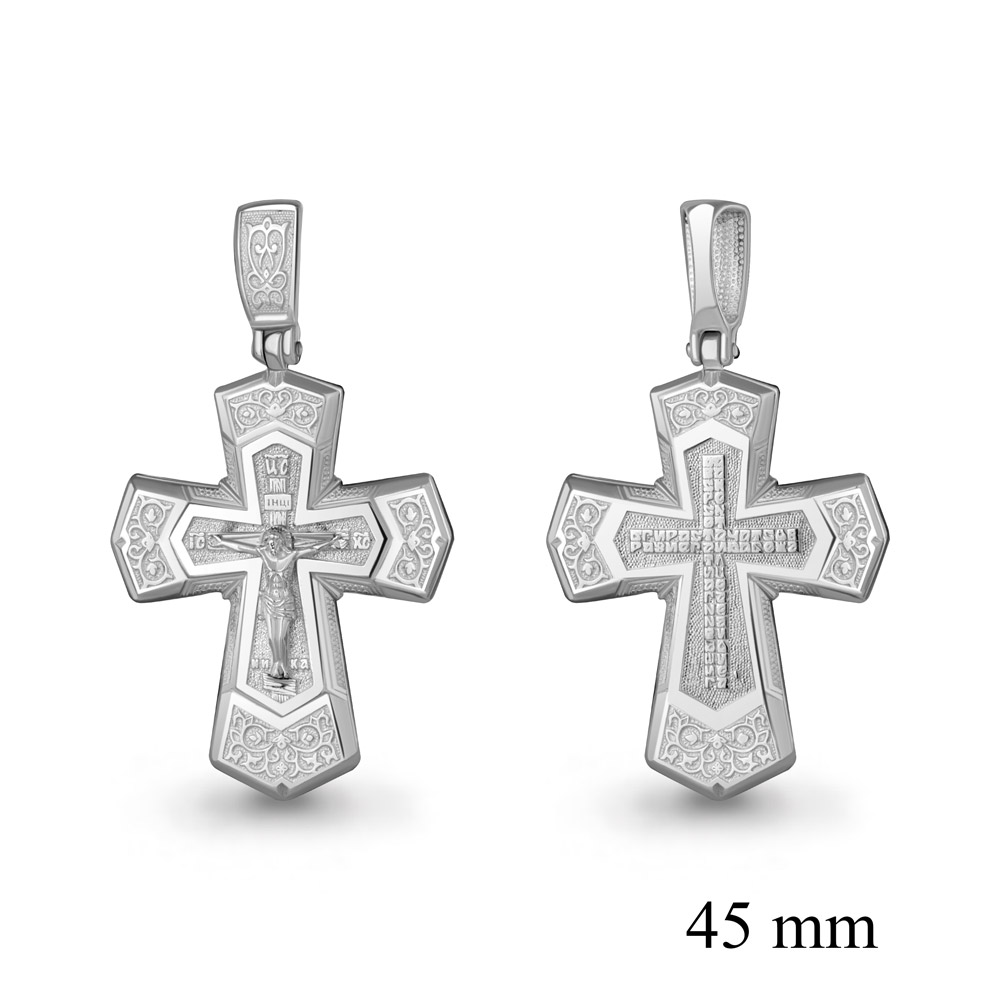 Крест из серебра 14768