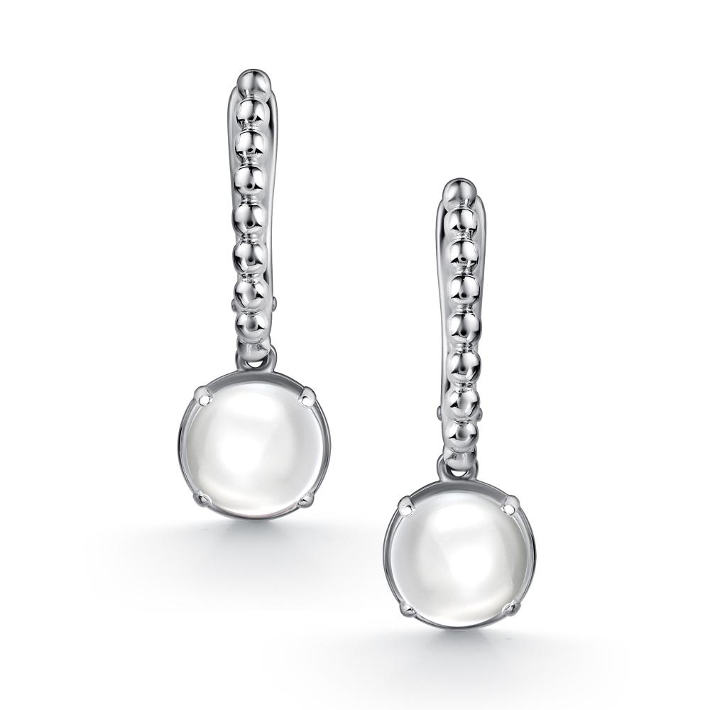 Серьги из серебра 02-4823/00ГХ-00