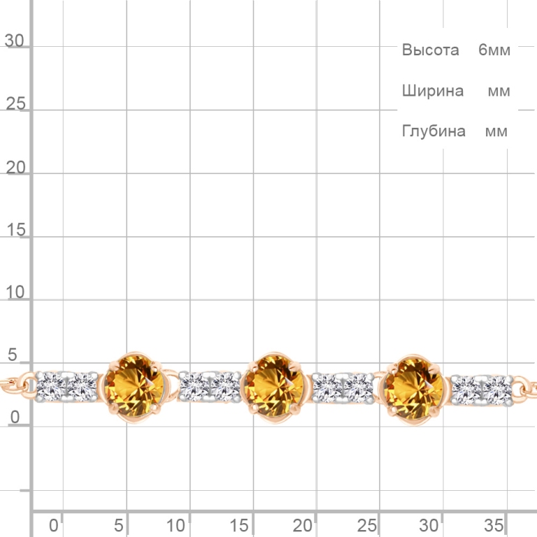 Браслет из золота 7461006А